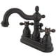 thumbnail image 1 of Grifo de lavabo Kingston Brass Heritage, bronce frotado con aceite, 1 of 3