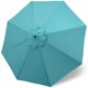 thumbnail image 2 of Toldo de repuesto para sombrilla de patio MASTERCANOPY de 9 pies, color turquesa, 2 of 7