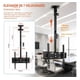 thumbnail image 5 of Soporte De Techo Para Tv 32 A 70 Pulgadas Mueble Reclinable Regulable Pantalla Led Lcd Plasma Vesa Acero Brazo Extensible Inclinable Angulo Ajustable Base Colgante Aereas Figoimport, 5 of 9