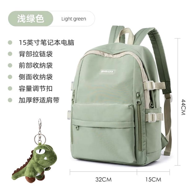 School Backpack for Women, Waterproof Aesthetic Laptop Backpack Fit 15.6 inch, Travel Work Daypack for Teens
