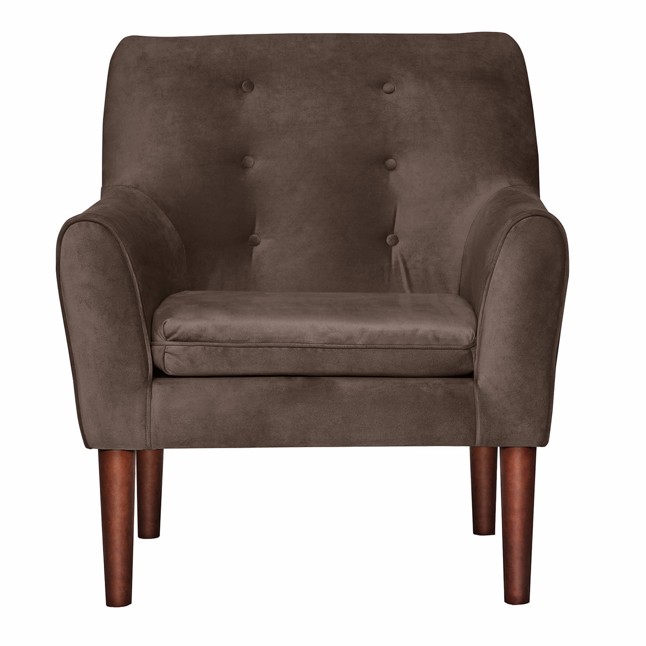 Masel - Poltrona Bergen Felpa Chocolate