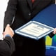 thumbnail image 5 of Carpeta De Certificados Azul Clásica De Con Borde Dorado Juego De 25 9 1 2 X 12 Pu, 5 of 7