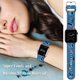 thumbnail image 4 of Correa de reloj Hepsun Stitch Lively compatible con Apple Watch de 42 a 49 mm, 4 of 7