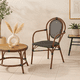thumbnail image 3 of Silla Provence Parisina Rattan con reposabrazos - Café Oscuro, 3 of 7