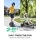 thumbnail image 2 of Scooter Gyroor G13 autoequilibrado con asiento ajustable 6.5, 2 of 7