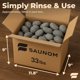 thumbnail image 4 of Piedras para sauna SAUNOM 15 kg de vulcanita natural resistentes a las grietas, 4 of 7