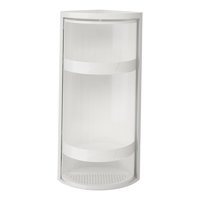 Bothyi - Estante De Almacenamiento De Gabinete De 3 Niveles A Prueba De Agua Para Baño De Espacio Pequeño