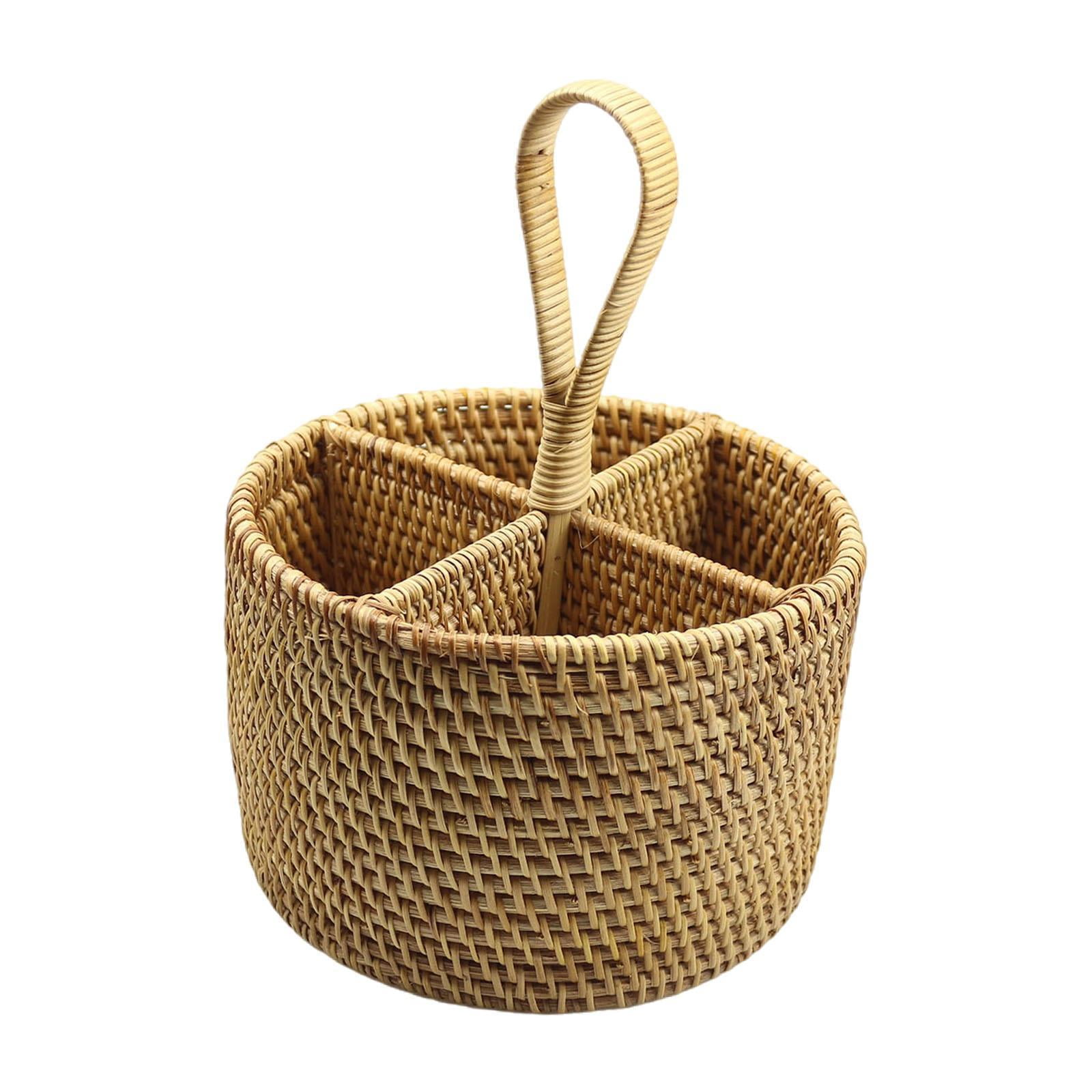 Bothyi - Porta Utensilios Portátil Tejido Para Mostrador De Cocina, Comedor Y Restaurante
