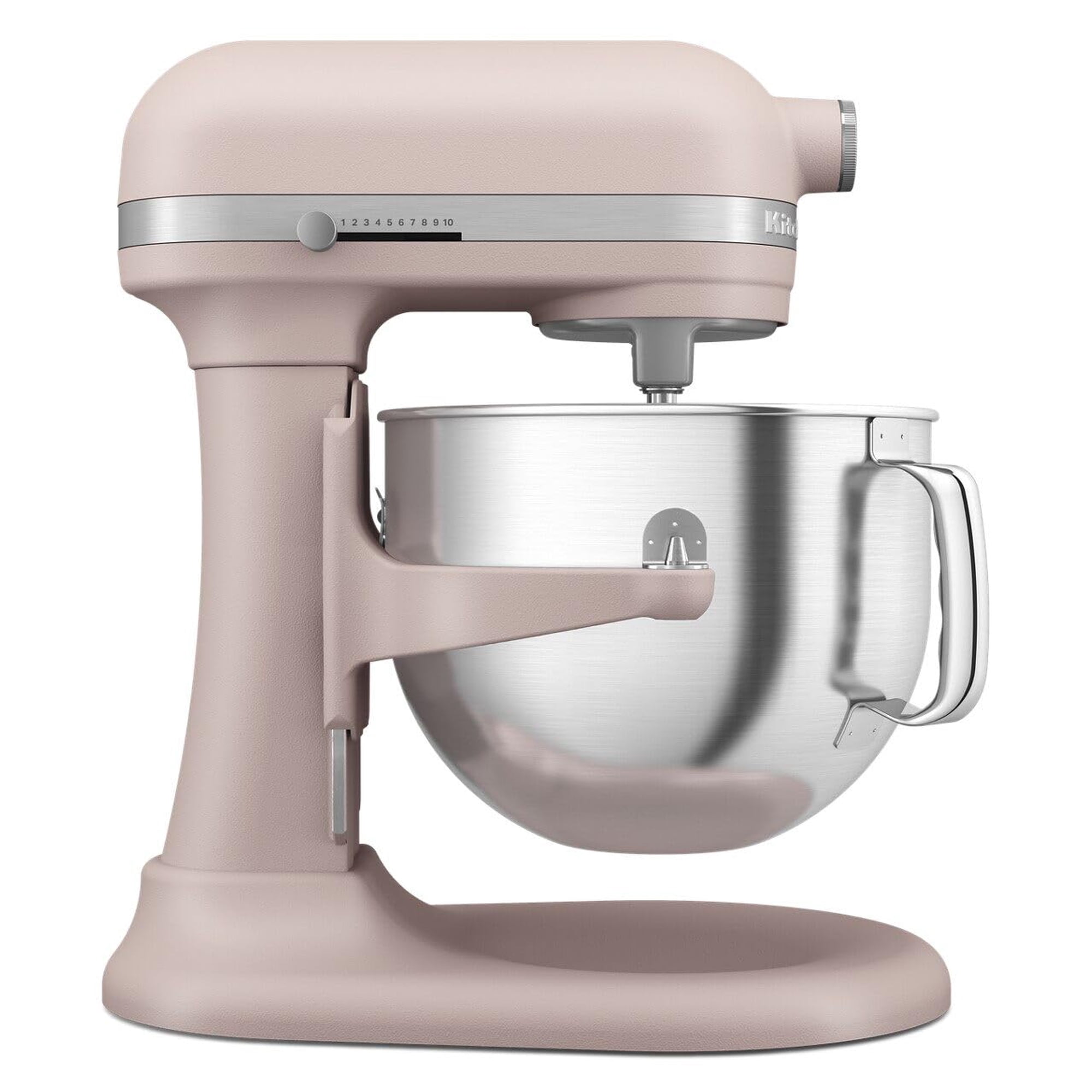 Batidora De Pie Kitchenaid De 7 Cuartos De Galón Con Forma De Pluma, Color Rosa