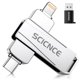 thumbnail image 1 of Memoria USB SCICNCE 256GB USB-C para iPhone y Android Plata, 1 of 7