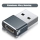 thumbnail image 5 of Adaptador Basesailor para iPhone 16, cargador USB C a USB A, paquete de 3, 5 of 7