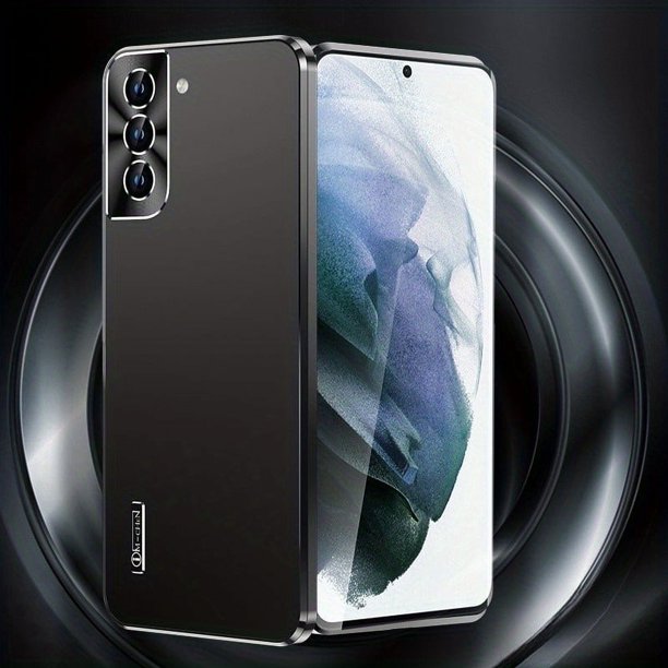 1pc Metal Magnetic Suction 21ultra All-inclusive Lens Phone Case For For Samsung S22S22ultra Protective Cover S22