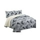 thumbnail image 1 of Quilt con sherpa 2 plaza gris J6, 1 of 4