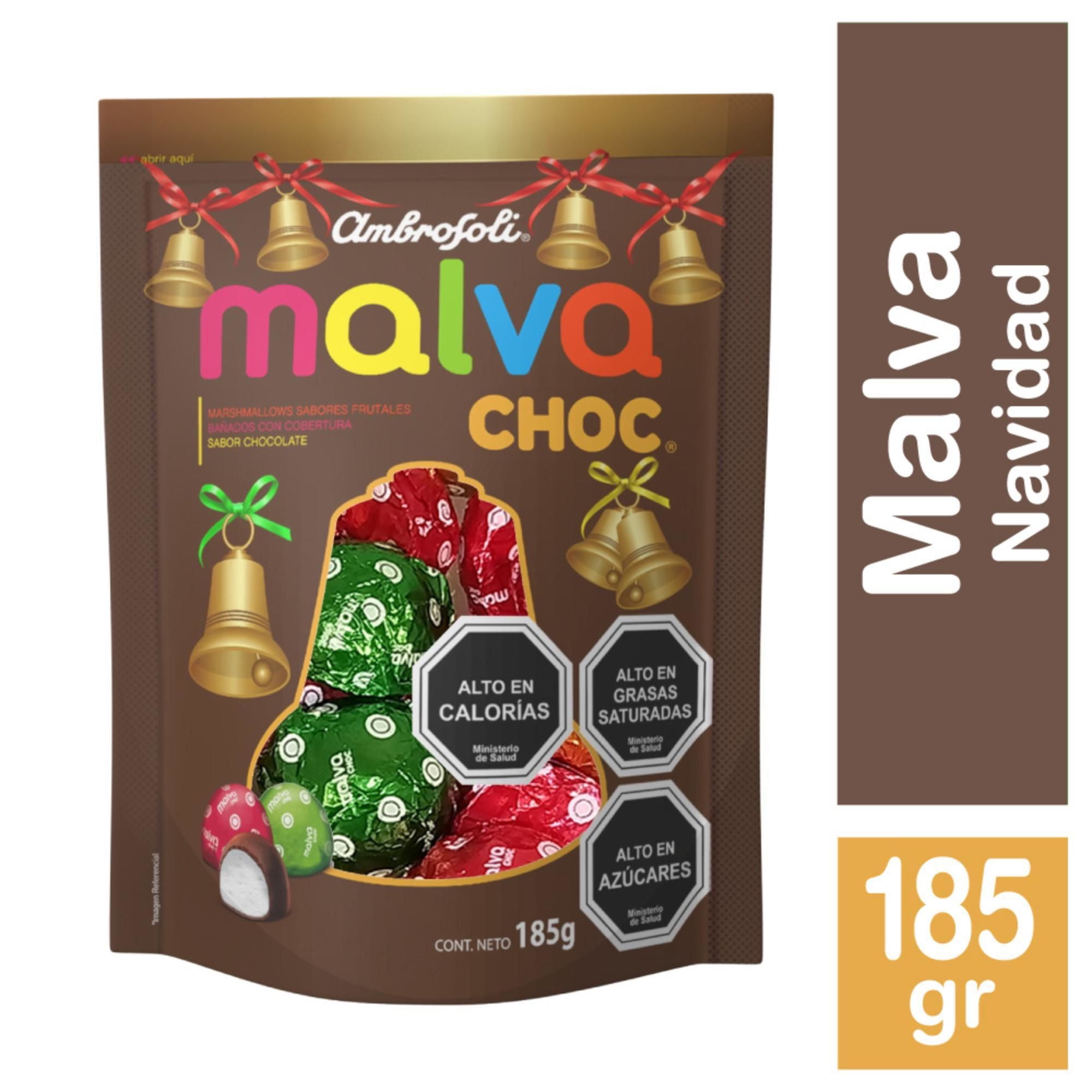 Malva Choc Navidad 185 g Ambrosoli
