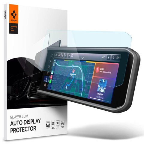 Protector De Pantalla Spigen Glastr Slim Para Jeep Wrangler De 12,3""