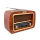 thumbnail image 3 of Radio Portatil Retro Mlab Nostalgic Recargable AM/FM USB, 3 of 3