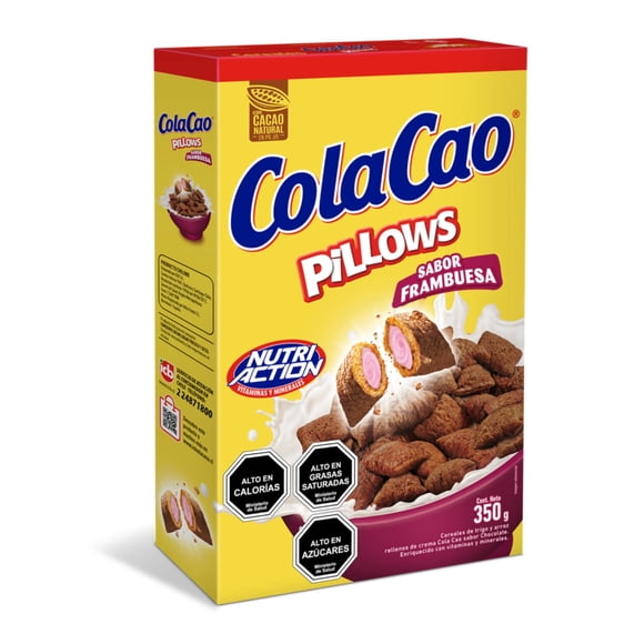 Cereal Pillows Frambuesa, 350 g