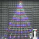 thumbnail image 3 of 1pc Waterfall Fairy Lights, 11 Strands 220LED USB Plug Copper Wire Branch Decorative Vines String Lights, Waterproof Starry Twinkle Micro LED Light For Garden, Wedding And Christmas Tree Decoration, 3 of 3