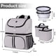 thumbnail image 4 of Bolsa De Viaje Para Mascotas Mochila Para Perros Con Cuencos Y Cestas De Comida, 4 of 8