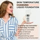 thumbnail image 2 of Foundation TLM Flawless Tono de piel cálido que cambia de color x2, 2 of 3