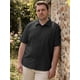 thumbnail image 4 of INSPIRE CHIC Camisas de Hombre Grandes y Altas de Manga Corta con Botones para la Playa Verano Camisa Casual 5XL Negro, 4 of 5
