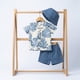 thumbnail image 1 of Conjunto Para Niño De Polera Con Botones Y Short + Gorro 3 Prendas, 1 of 3