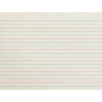 Papel De Periódico Paper School Smart Rojo Y Azul Rayado De 3/4 Pulgadas