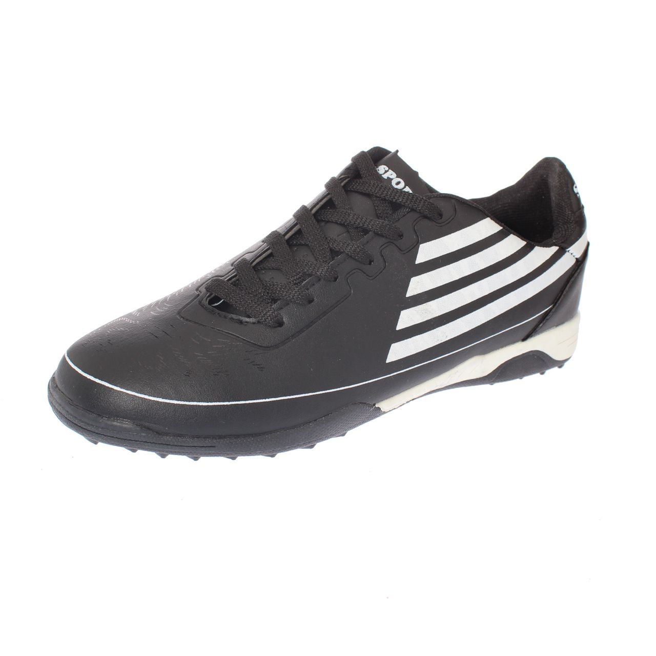 Zapatilla Baby Futbol Negro Vía Franca