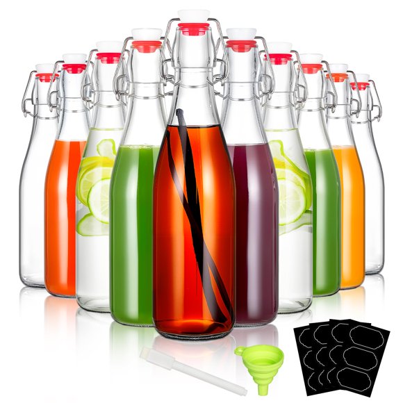 Botella YEBODA 355 ml Pack de 10 con tapa swing hermética