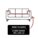 thumbnail image 3 of Funda Sofá 3 Cuerpos Fira Crema, 3 of 8