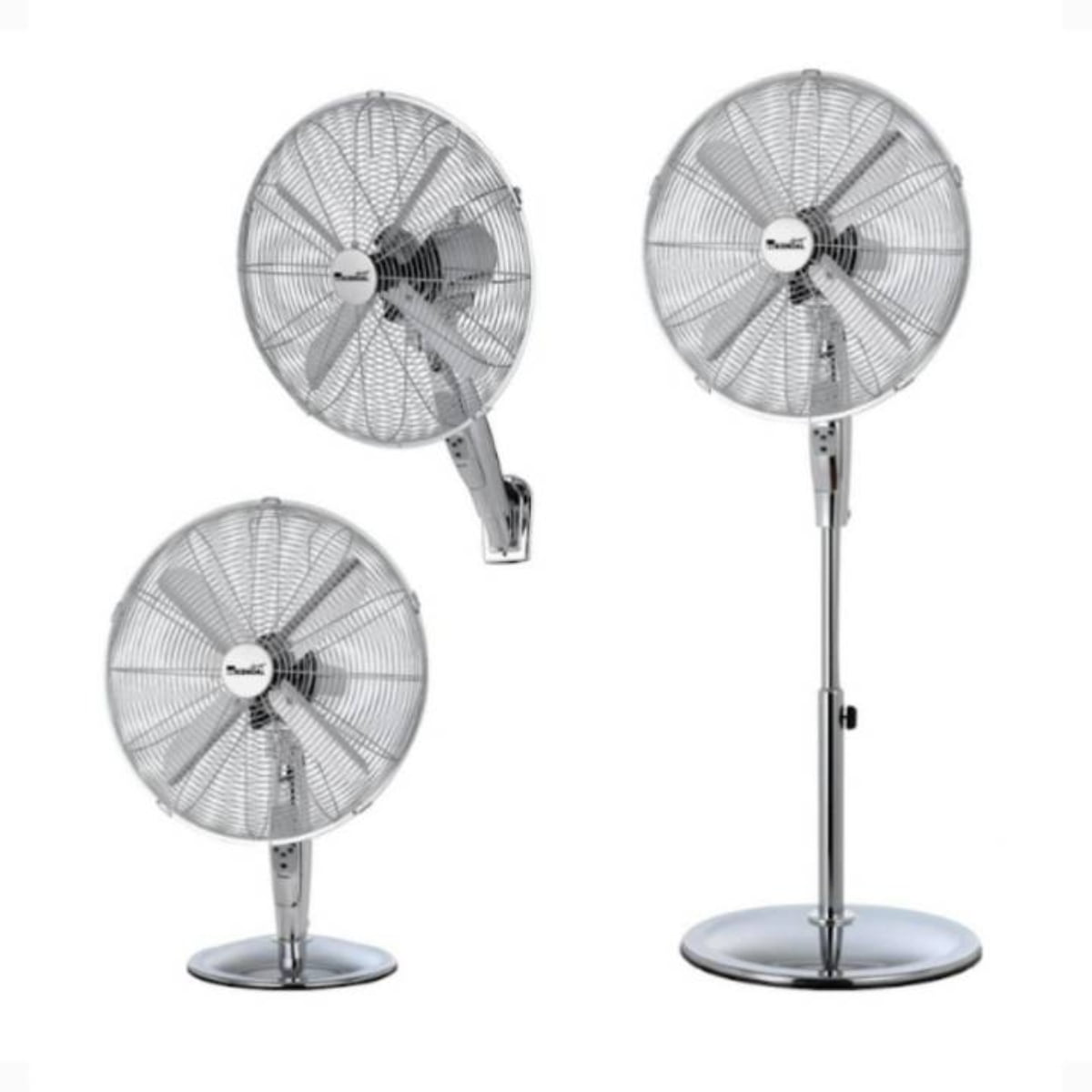 Kendal - Ventilador 3 En 1 Zf-1602rm-ii Plateado