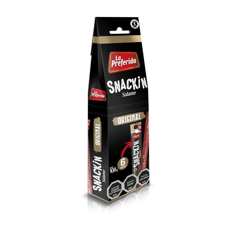 Salame Snackin 108 g La Preferida