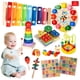 thumbnail image 1 of Pack 11 Juguetes Didácticos De Madera Para Niños Montessori Multicolor, 1 of 11