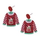 thumbnail image 5 of Pendientes De Navidad Para Mujer, Joyería Divertida, Dije Para Fiesta, Navidad, Alce, Suéter Rojo, 5 of 5