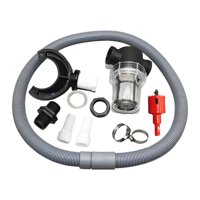 Magideal - Sistema De Recolección De Agua Kits De Conector De Barril De Lluvia Sistema De Recolección De Para Tareas Al Aire Libre, Fácil De Insta Filtro De Kits De 75 Mm