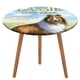 thumbnail image 1 of Lassie theme Fitted Round Tablecloths Elastic Edged Table Covers Waterproof Table Cloth For Kitchen Holiday Party Tables Decor 120cm, 1 of 6