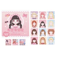 Bothyi - Make A Face Sticker Book Funny Dress Up Princess Doll Sticker Para Niños Niñas