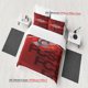 thumbnail image 1 of CSKA Moscow Football Club Red Diamond Logo Pattern Bedding Set Soft and Comfortable Bedding Set, 1 of 1
