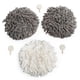 thumbnail image 1 of Toallas de mano JJ KENT Fluffy Puffins Fuzzy Ball, juego de 3, 1 of 8