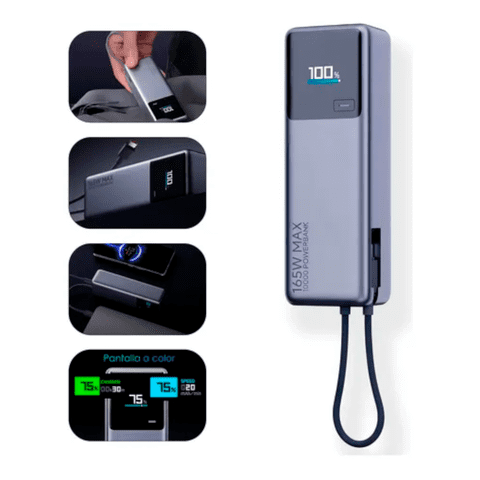 Xiaomi Powerbank 10000Mah 165W Hypercarga Multipuerto