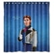 thumbnail image 1 of Cortina de ducha de Anime Frozen, juego de cortina de baño con ganchos, tamaño 66 x 72 pulgadas, 1 of 3