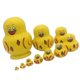 thumbnail image 4 of 10 Piezas De Pato Amarillo Pintado De Madera Ruso Mu?ecas De Anidación Juguetes Matryoshka, 4 of 4