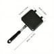 thumbnail image 3 of 1pc, Sandwich Pan (5.9''x5.31''), Double Sided Non-Stick Sandwich Maker, Panini Pan, Steak Frying Pan, Waffle Pan, For Breakfast Making, Hamburger Making, Baking Tools, Kitchen Gadgets, Kitchen Access, 3 of 4