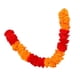 thumbnail image 1 of Guirnalda de caléndula decoración del Día de los muertos de México decoración de Halloween flores de caléndula artificiales reutilizables portátiles p Rojo naranja, 1 of 5
