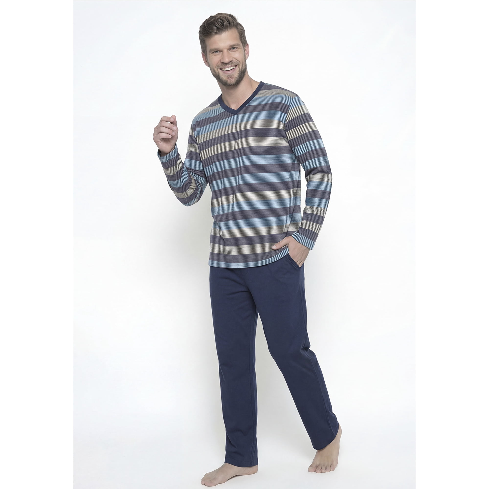 Pijama De Hombre Algodón 67.01821 Kayser