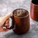 thumbnail image 2 of Juego de 4 tazas de café cerámicas rojas de 355 ml HASENSE, 2 of 7