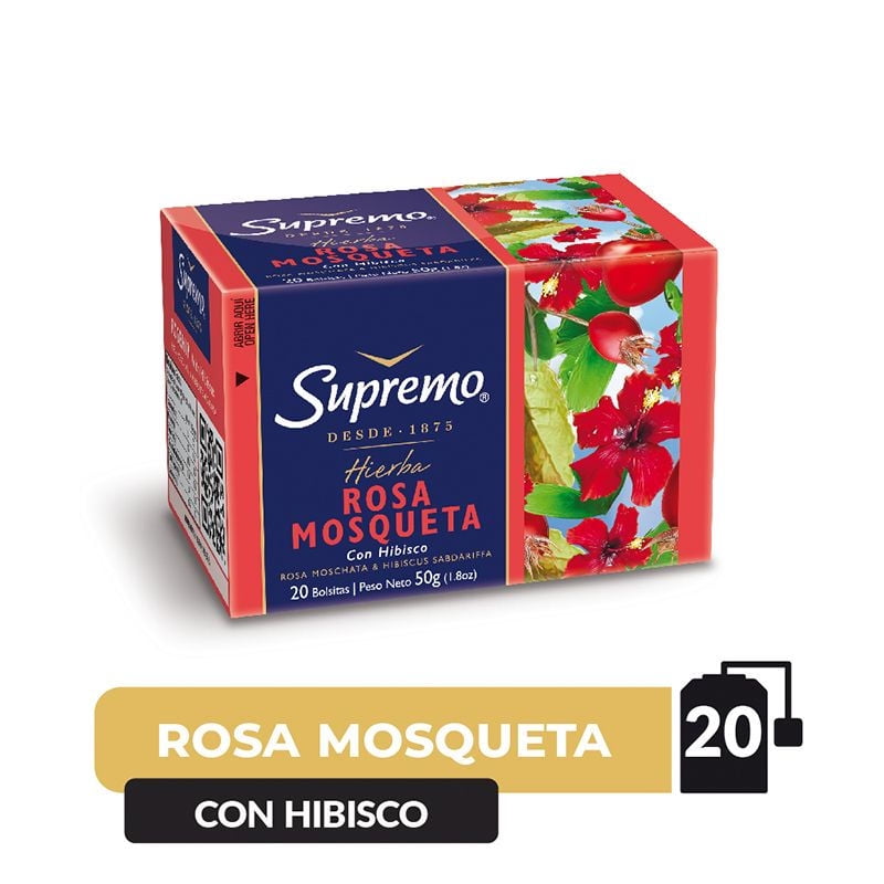 Hierba Rosa Mosqueta Caja 50 g Supremo