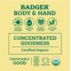 thumbnail image 4 of Crema de manos Badger Balm sin perfume, aceite de oliva 100% orgánico, 60 ml, 4 of 8