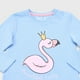 thumbnail image 3 of Polera Bebe Niña Manga Larga Focal Celeste Corona, 3 of 5