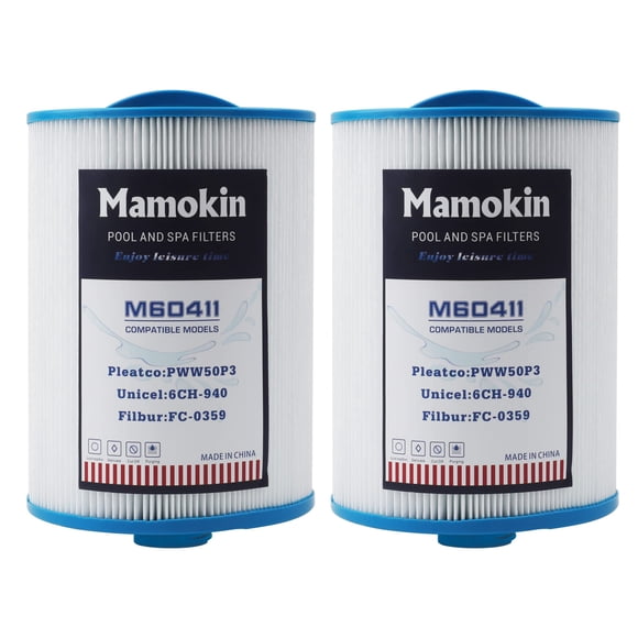 Filtro de spa Mamokin PWW50 que reemplaza al 6CH-940 Filbur FC-0359, paquete de 2